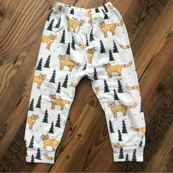3/$15: 2T/3T Forest Fox Lounge Pants/Joggers - Picture 2 of 2